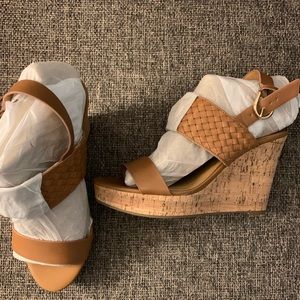 Tommy Hilfiger cork wedges